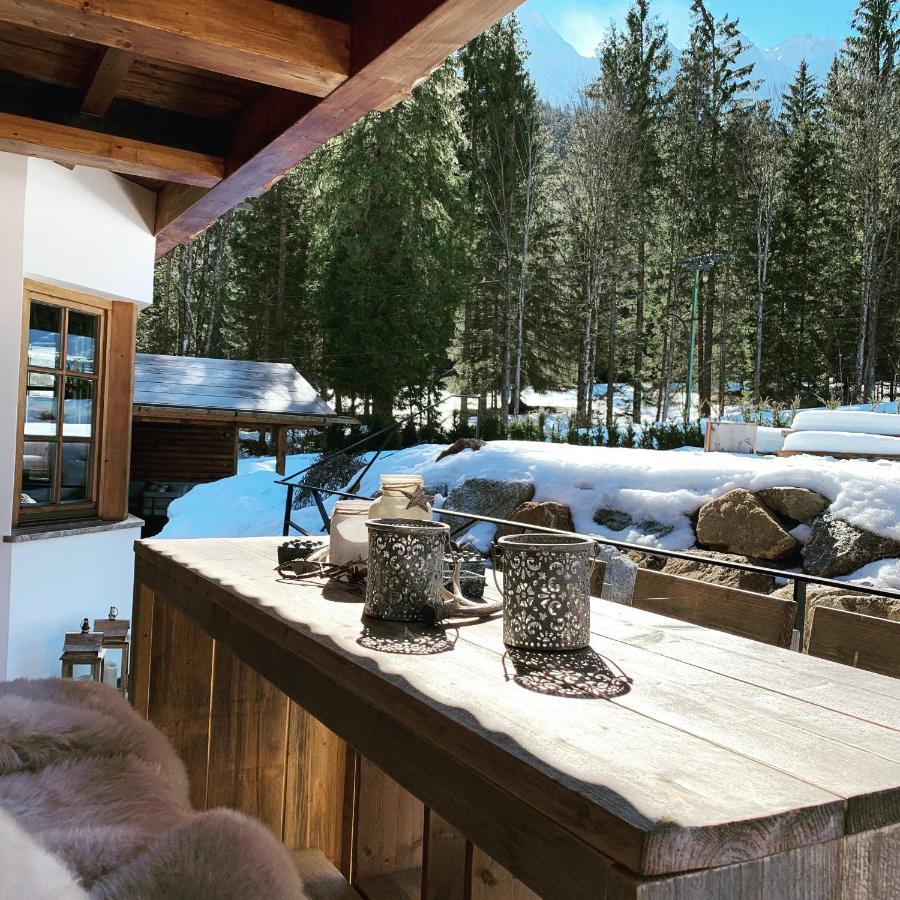 Chalet S - 5 Sterne Luxus Ferienhaus Direkt Am Eibsee Und Zugspitze Грайнау Екстериор снимка