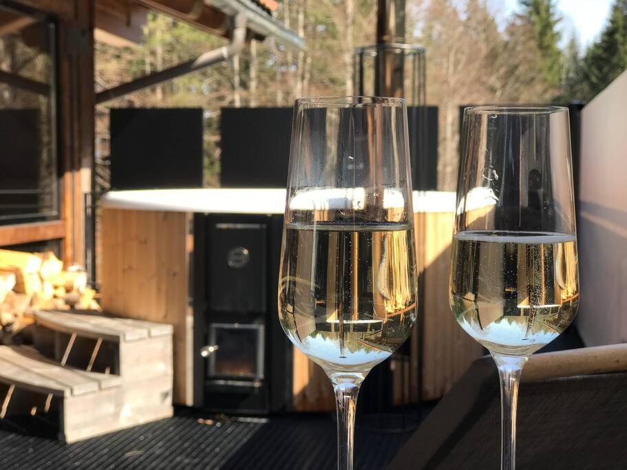 Chalet S - 5 Sterne Luxus Ferienhaus Direkt Am Eibsee Und Zugspitze Грайнау Екстериор снимка