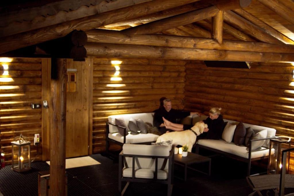 Chalet S - 5 Sterne Luxus Ferienhaus Direkt Am Eibsee Und Zugspitze Грайнау Екстериор снимка
