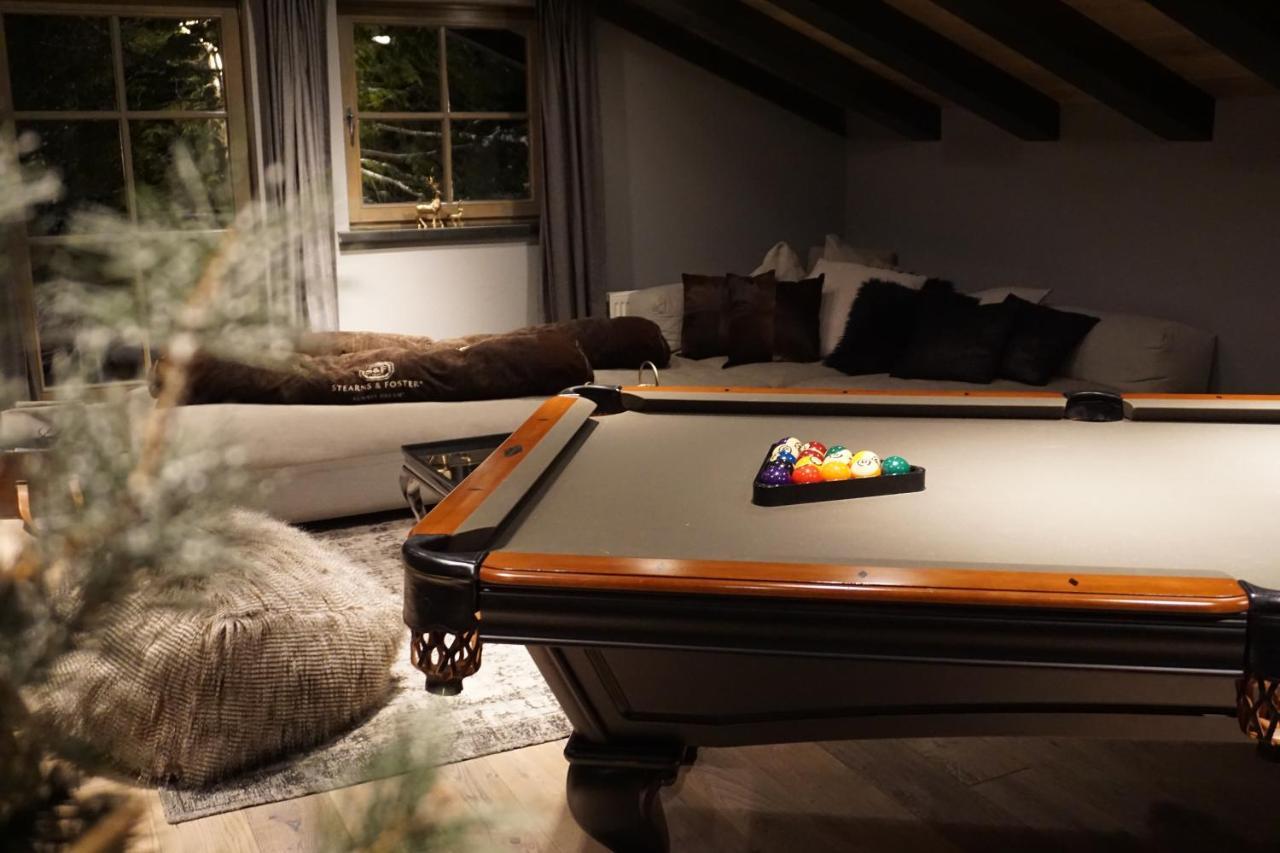 Chalet S - 5 Sterne Luxus Ferienhaus Direkt Am Eibsee Und Zugspitze Грайнау Екстериор снимка