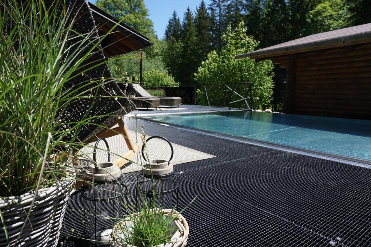 Chalet S - 5 Sterne Luxus Ferienhaus Direkt Am Eibsee Und Zugspitze Грайнау Екстериор снимка